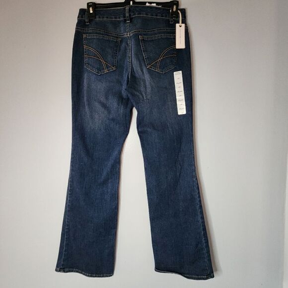 Tommy Hilfiger Freedom Boot Cut Jeans Mid Rise Womens Size 10 R Stretch - Picture 2 of 11